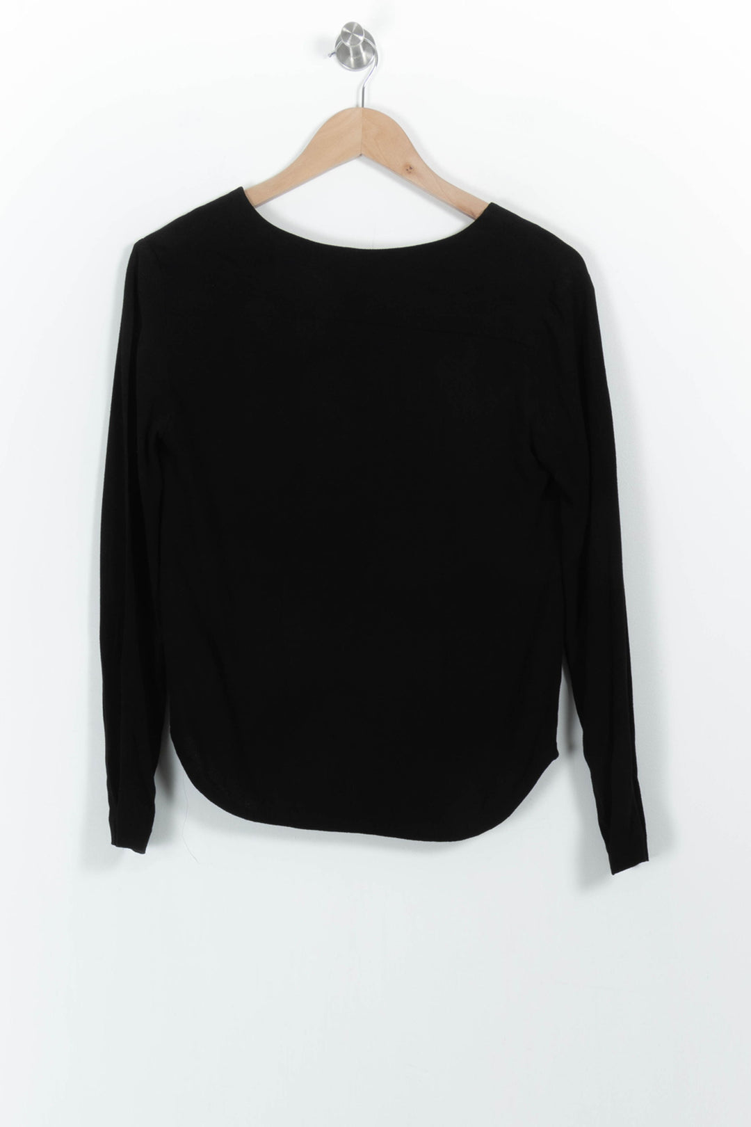 Blouse Noire - Taille S/36 de la marque Sandro | PARAD56863 - Vendu par Paradigme - Image 4