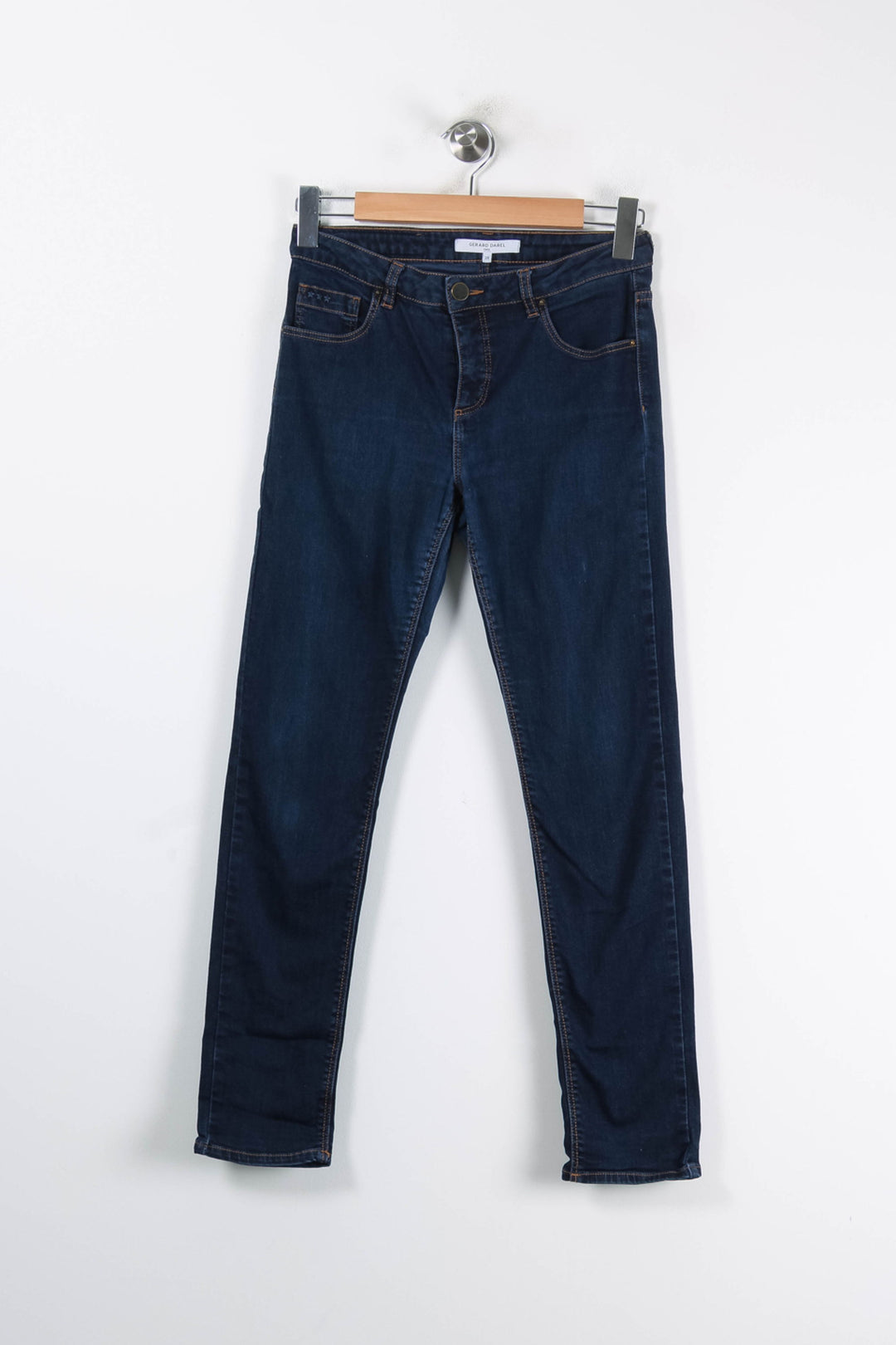 Jean Slim Bleu - Taille S/36 de la marque Gerard Darel | PARAD56866 - Vendu par Paradigme - Image 2