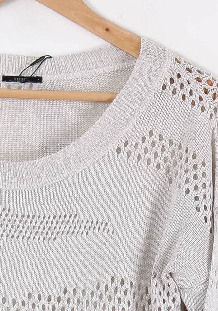 Pull Beige - Taille XL/42 de la marque IKKS | PARAD56869 - Vendu par Paradigme - Image 3