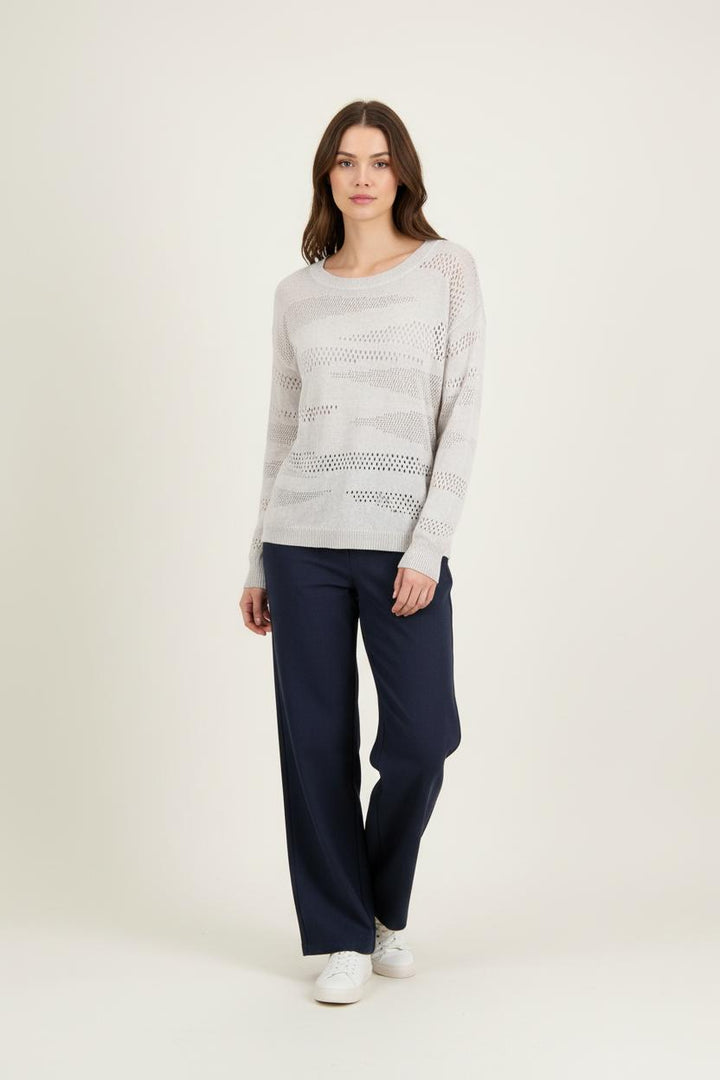 Pull Beige - Taille XL/42 de la marque IKKS | PARAD56869 - Vendu par Paradigme - Image 1