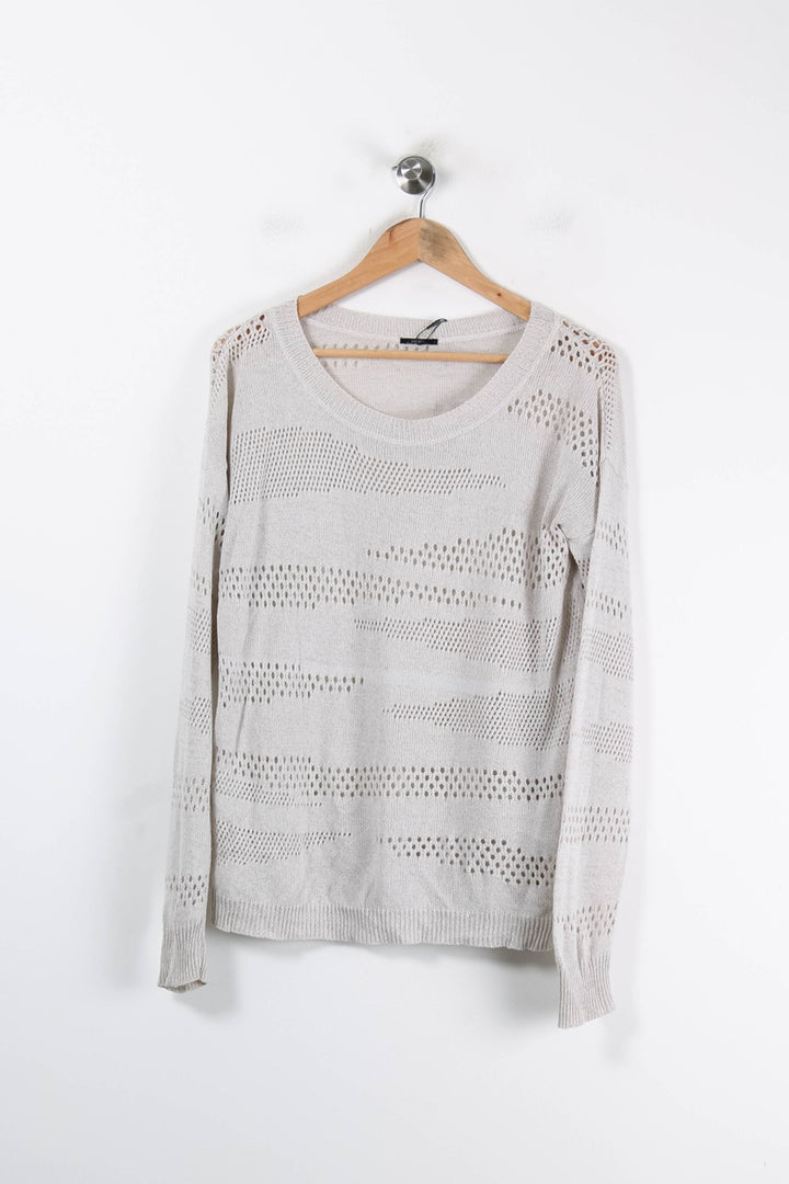 Pull Beige - Taille XL/42 de la marque IKKS | PARAD56869 - Vendu par Paradigme - Image 2