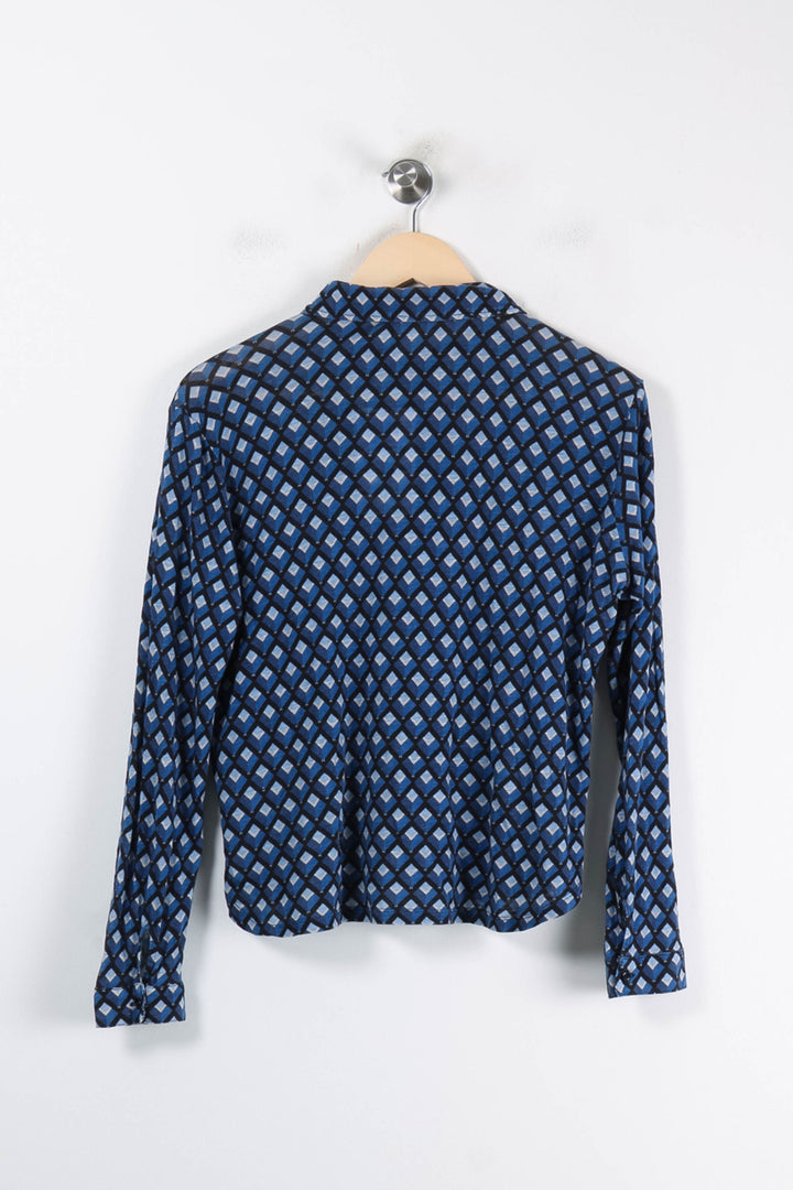Chemise Bleu et Noire - Taille S/36 de la marque Gerard Darel | PARAD56882 - Vendu par Paradigme - Image 4