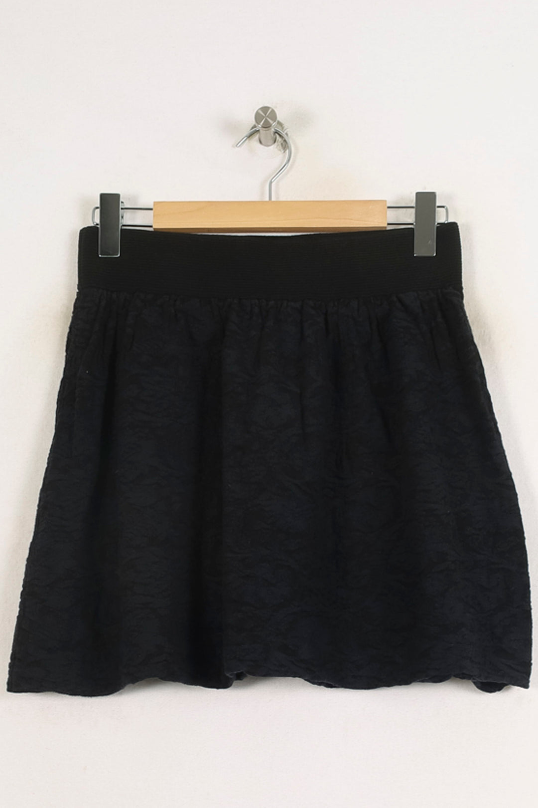 Jupe Courte Noire - Taille M/38 de la marque Claudie Pierlot | PARAD56890 - Vendu par Paradigme - Image 4