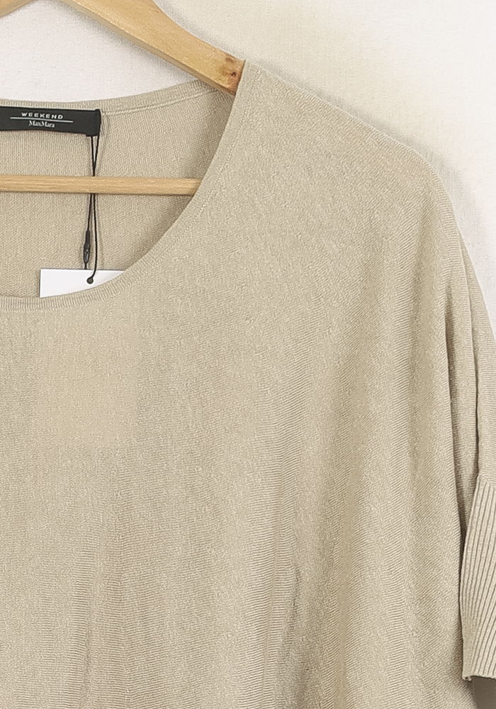 Pull Beige - Taille M/38 de la marque Max Mara | PARAD56895 - Vendu par Paradigme - Image 3