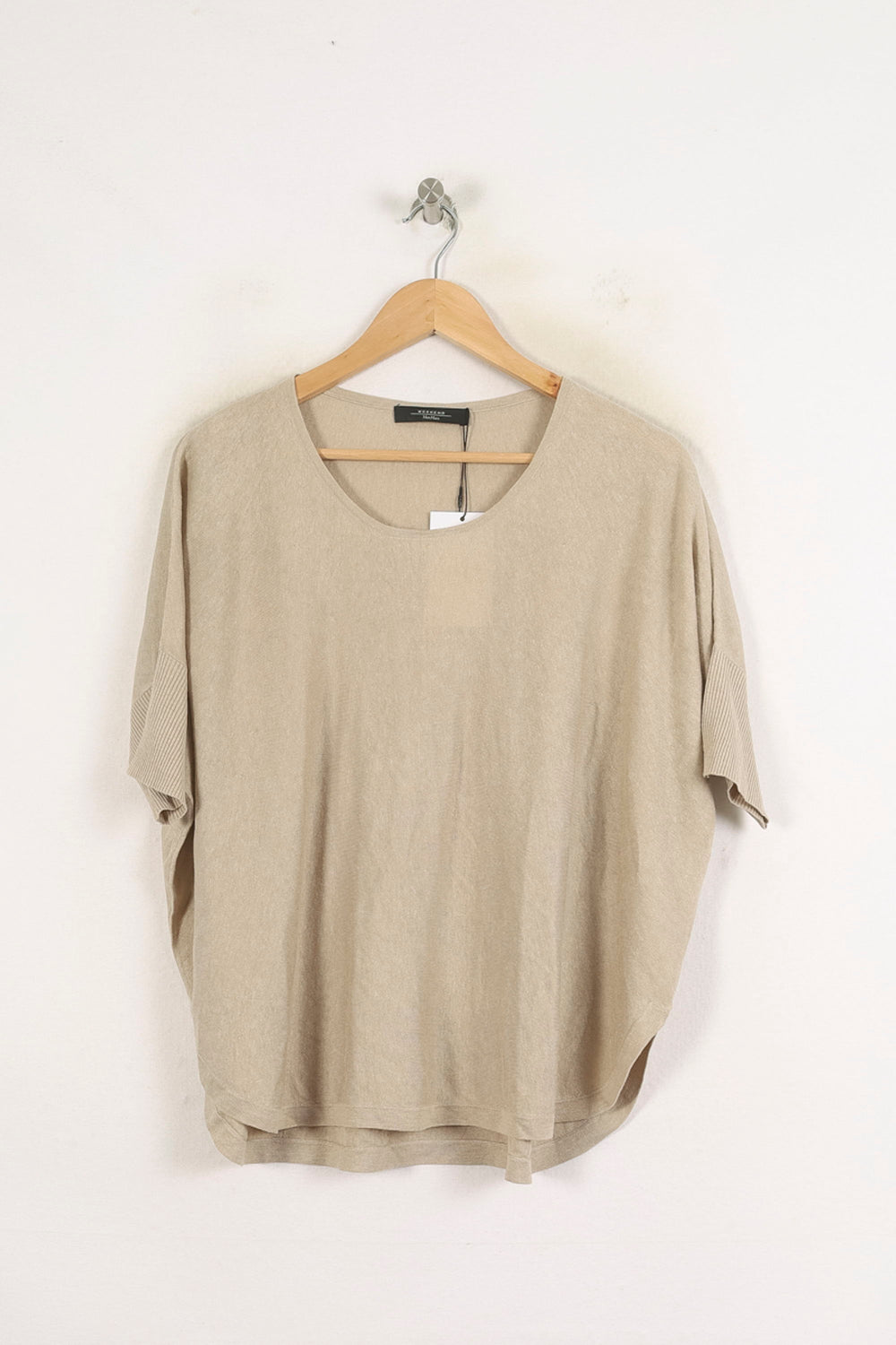 Pull Beige - Taille M/38 de la marque Max Mara | PARAD56895 - Vendu par Paradigme - Image 2