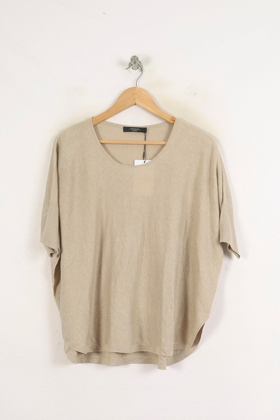 Pull Beige - Taille M/38 de la marque Max Mara | PARAD56895 - Vendu par Paradigme - Image 2