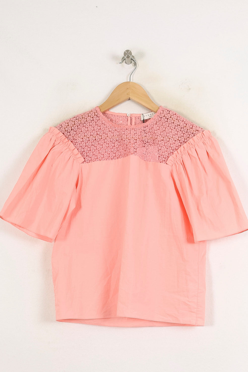 Blouse Rose - Taille S/36 de la marque Sandro | PARAD56898 - Vendu par Paradigme - Image 2