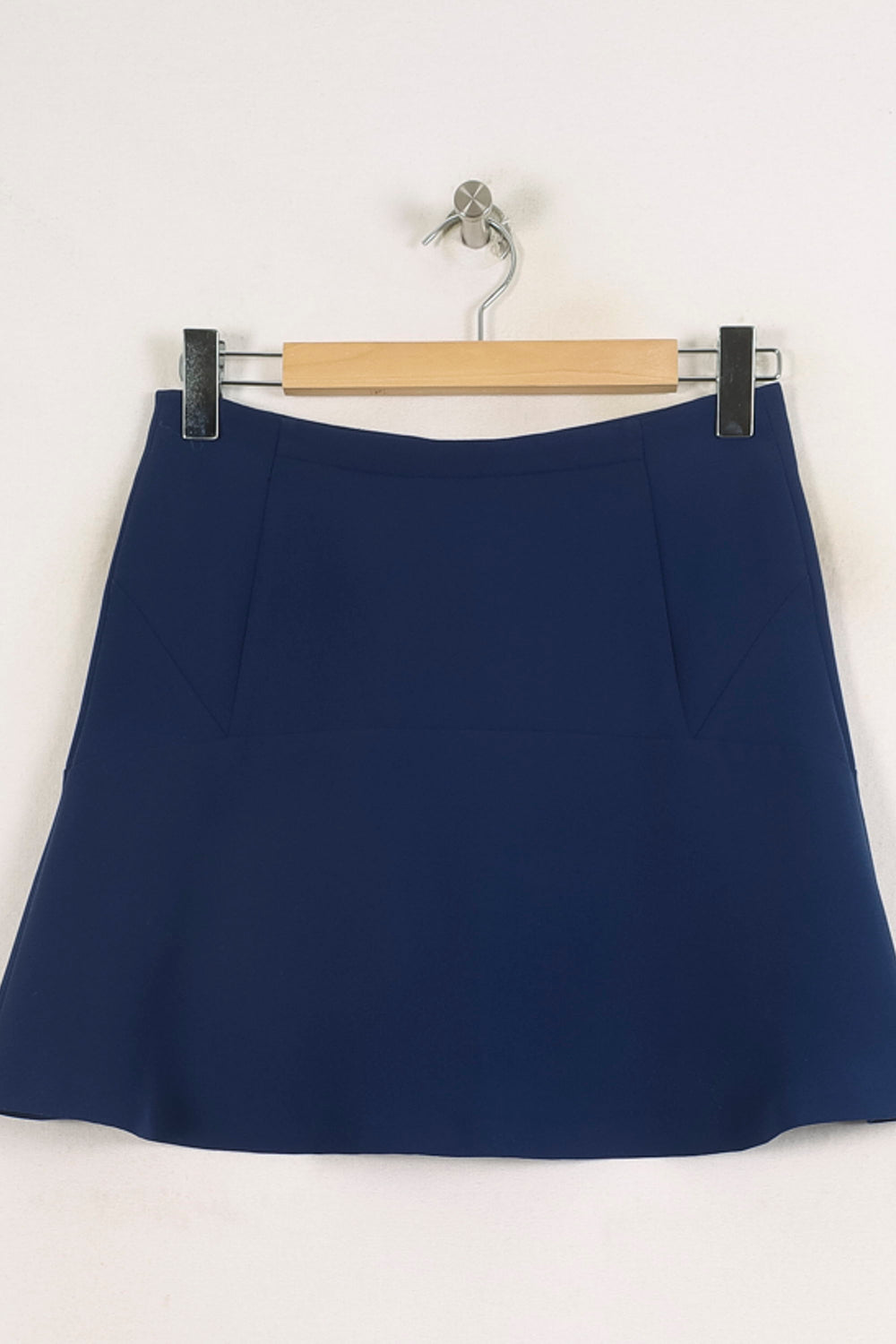 Jupe Courte Bleue - Taille M/38 de la marque Sandro | PARAD56903 - Vendu par Paradigme - Image 2