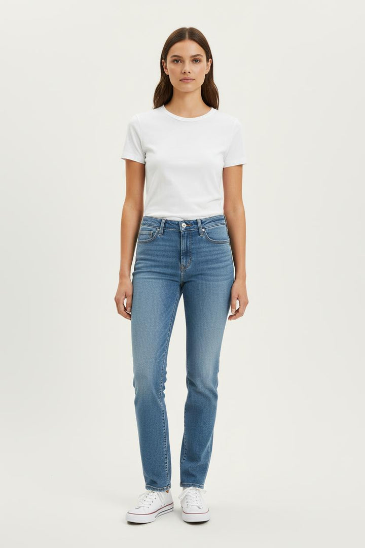 Jean Droit Bleu - Taille S/36 de la marque Levi's | PARAD56904 - Vendu par Paradigme - Image 1