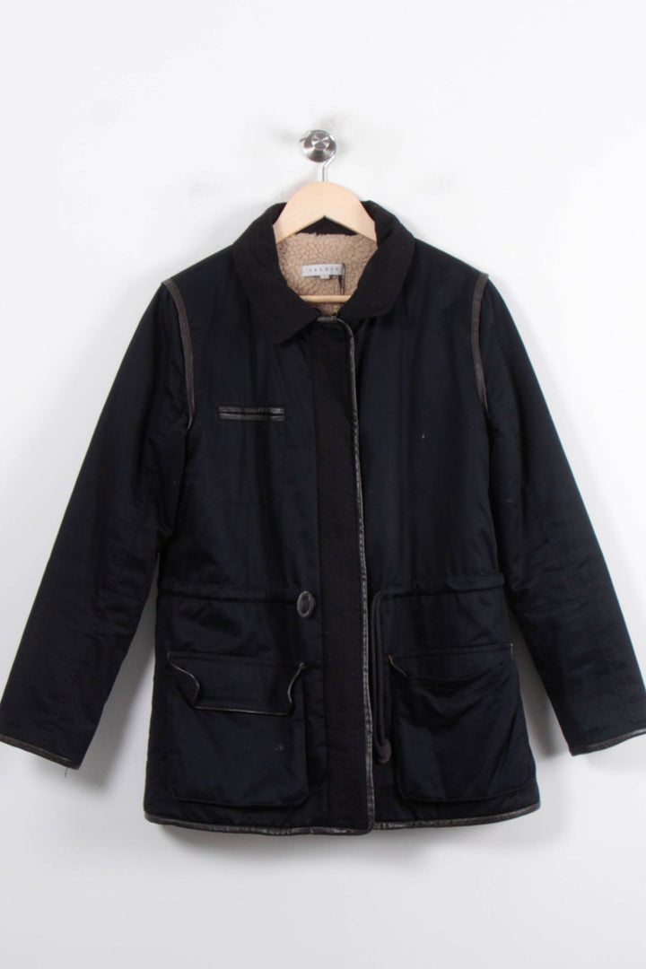 Veste Noire - Taille M/38 de la marque Sandro | PARAD56905 - Vendu par Paradigme - Image 2