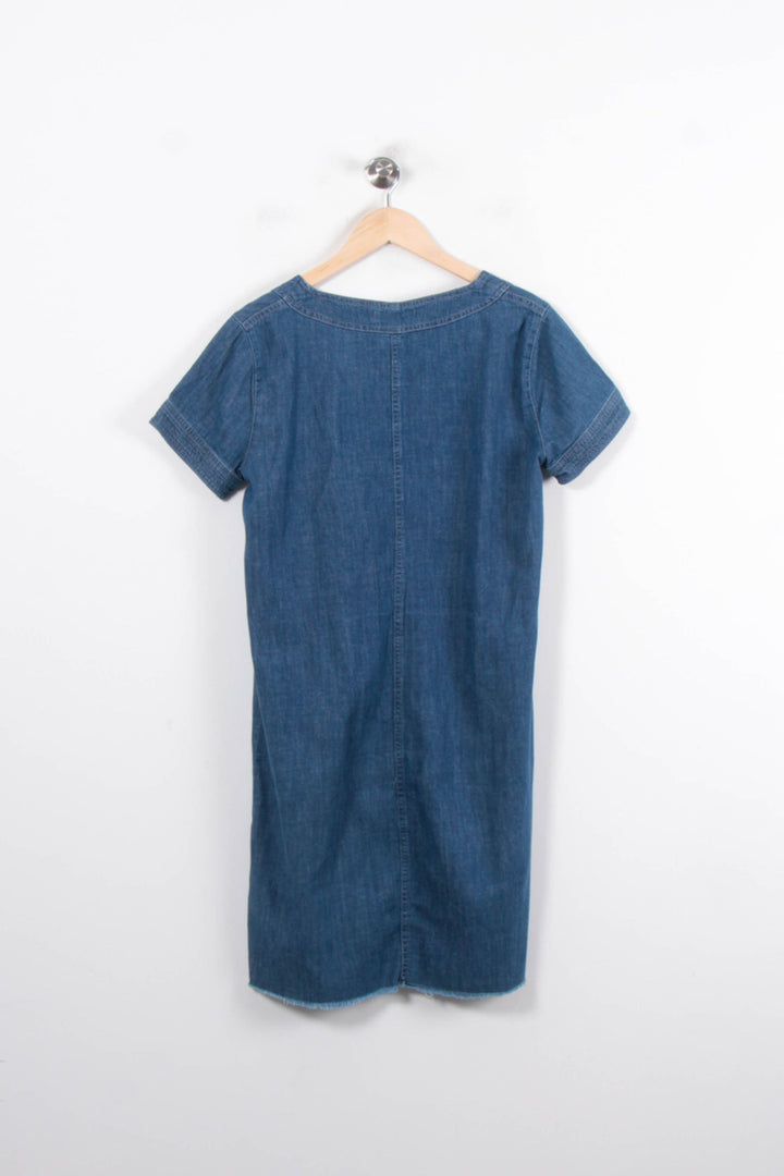 Robe Chemise Bleue - Taille M/38 de la marque ZAPA | PARAD56906 - Vendu par Paradigme - Image 4