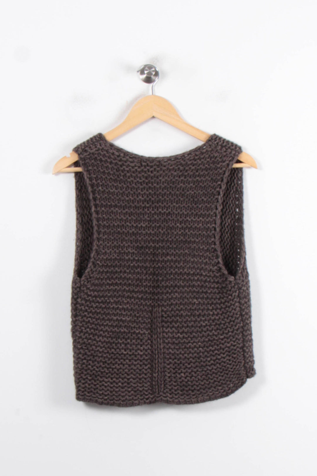 Gilet Marron - Taille S/36 de la marque Caroll | PARAD56911 - Vendu par Paradigme - Image 4
