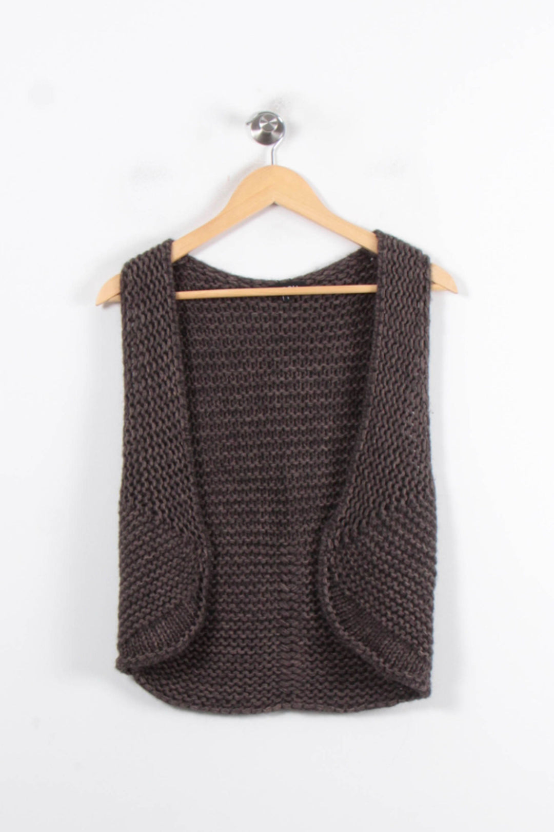 Gilet Marron - Taille S/36 de la marque Caroll | PARAD56911 - Vendu par Paradigme - Image 2