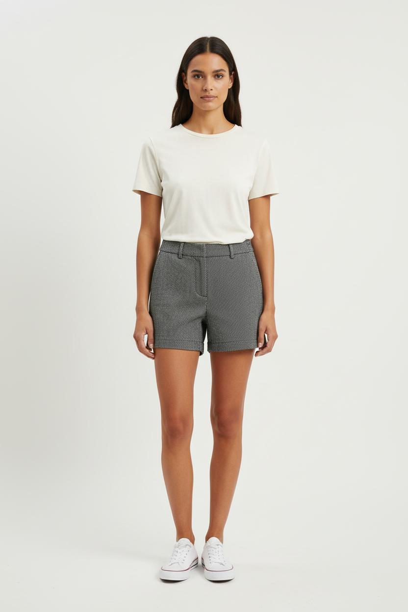 Short Gris - Taille M/38 de la marque Maje | PARAD56915 - Vendu par Paradigme - Image 1
