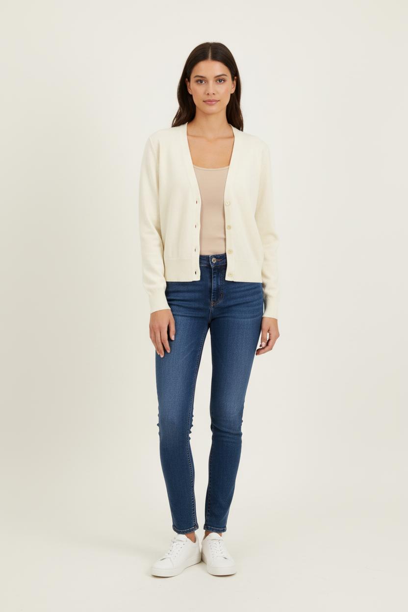 Cardigan Beige - Taille S/36 de la marque Rodier | PARAD56918 - Vendu par Paradigme - Image 1