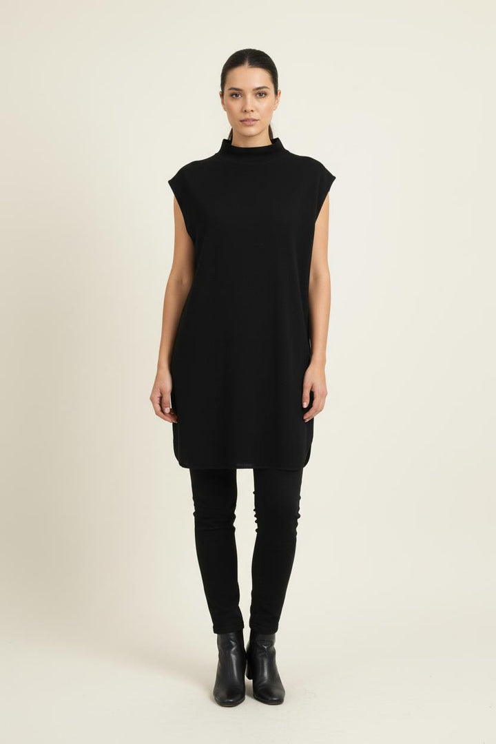 Robe Sans Manches Noire - Taille M/38 de la marque Sud express | PARAD56921 - Vendu par Paradigme - Image 1