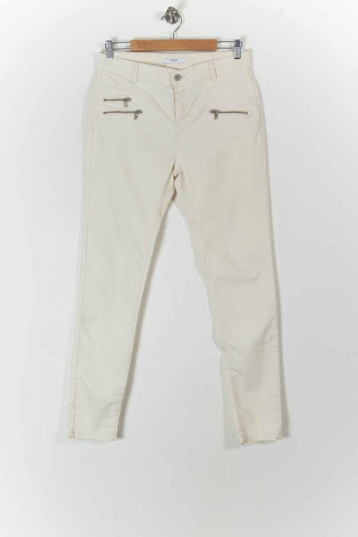 Jean Blanc - Taille L/40 de la marque ZAPA | PARAD56925 - Vendu par Paradigme - Image 2