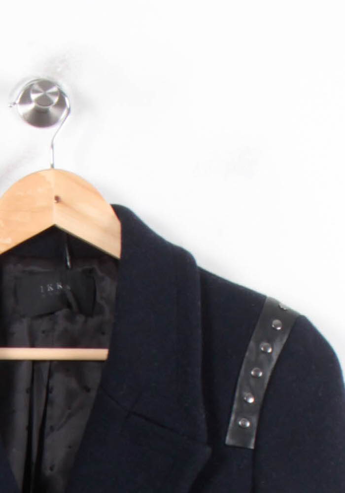 Manteau Bleu - Taille S/36 de la marque IKKS | PARAD56926 - Vendu par Paradigme - Image 3