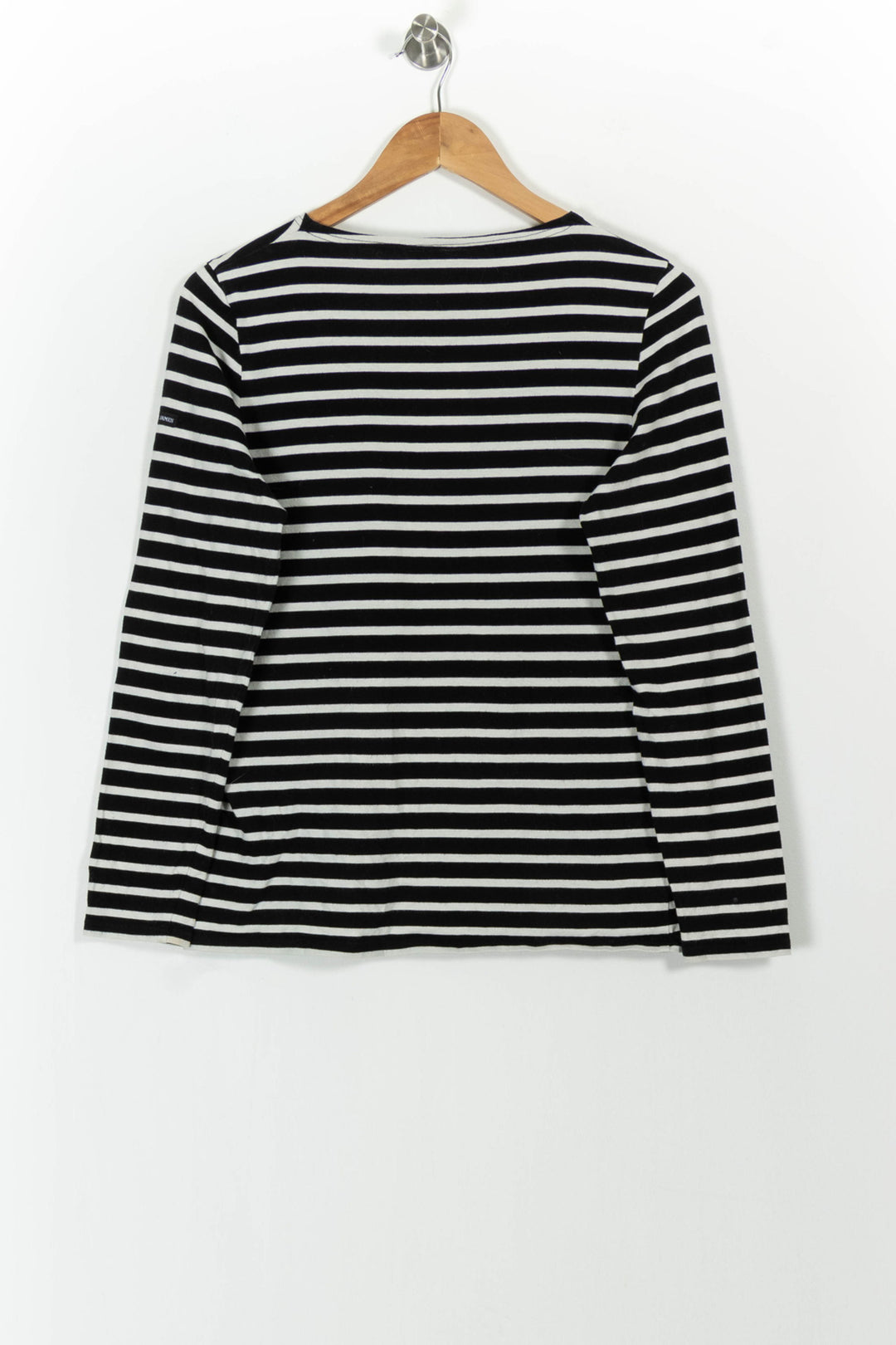 Marinière Noir et Blanc - Taille L/40 de la marque Saint James | PARAD56944 - Vendu par Paradigme - Image 4