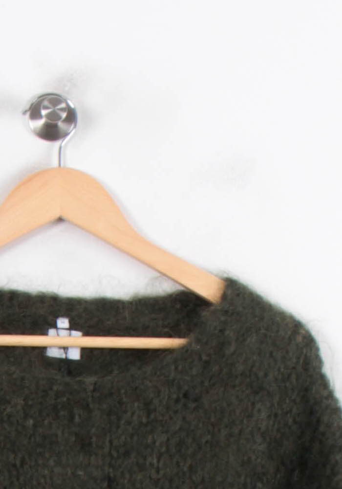 Pull Vert - Taille M/38 de la marque Au Printemps Paris | PARAD56952 - Vendu par Paradigme - Image 3