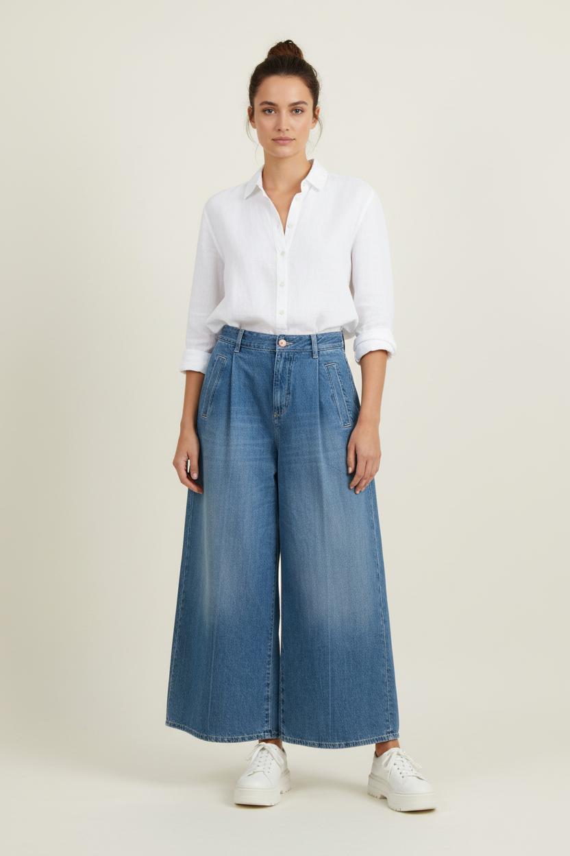 Jean Large Bleu - Taille M/38 de la marque Closed | PARAD56957 - Vendu par Paradigme - Image 1