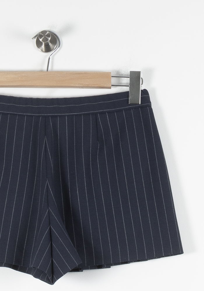 Short Bleu à Rayures - Taille S/36 de la marque Maje | PARAD56962 - Vendu par Paradigme - Image 3