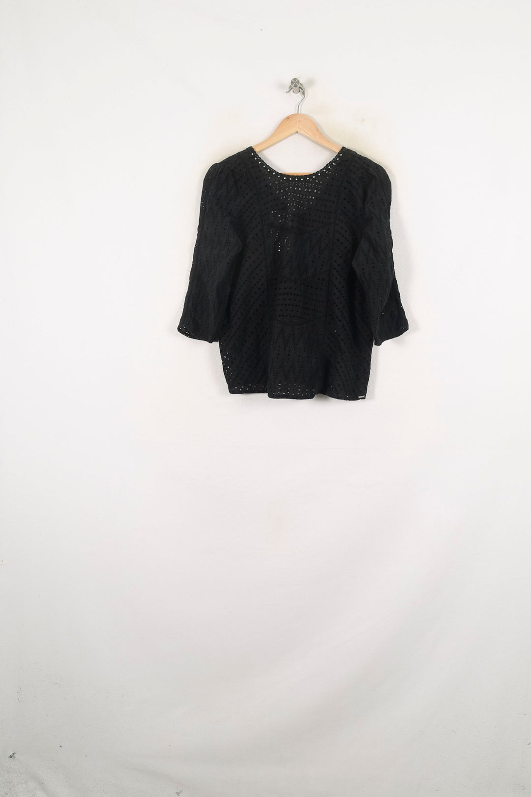 Blouse Noire - Taille M/38 de la marque IKKS | PARAD56968 - Vendu par Paradigme - Image 4