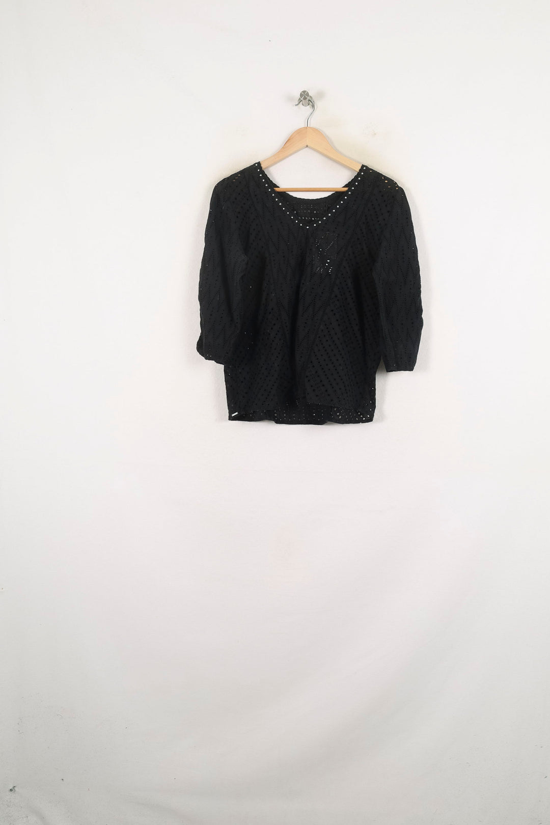 Blouse Noire - Taille M/38 de la marque IKKS | PARAD56968 - Vendu par Paradigme - Image 2