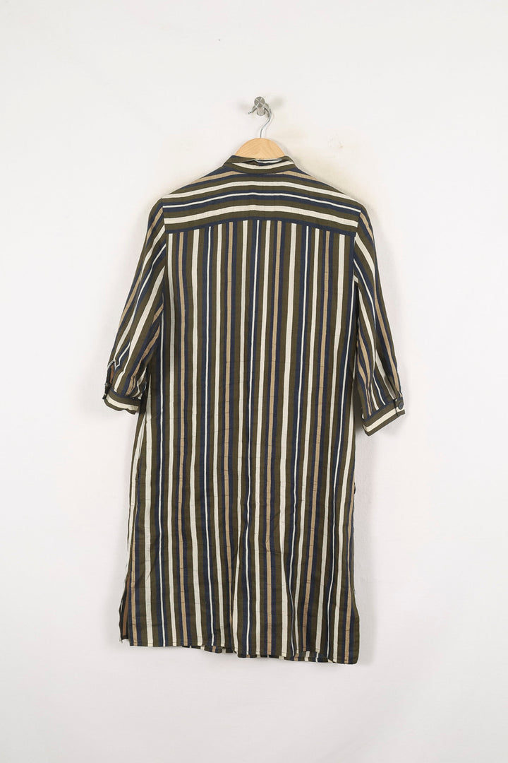 Robe Chemise Multicolore - Taille M/38 de la marque La Fée Maraboutée | PARAD56975 - Vendu par Paradigme - Image 4