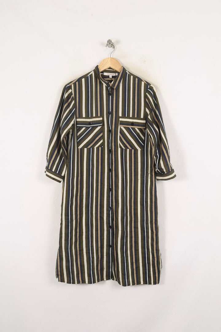 Robe Chemise Multicolore - Taille M/38 de la marque La Fée Maraboutée | PARAD56975 - Vendu par Paradigme - Image 2