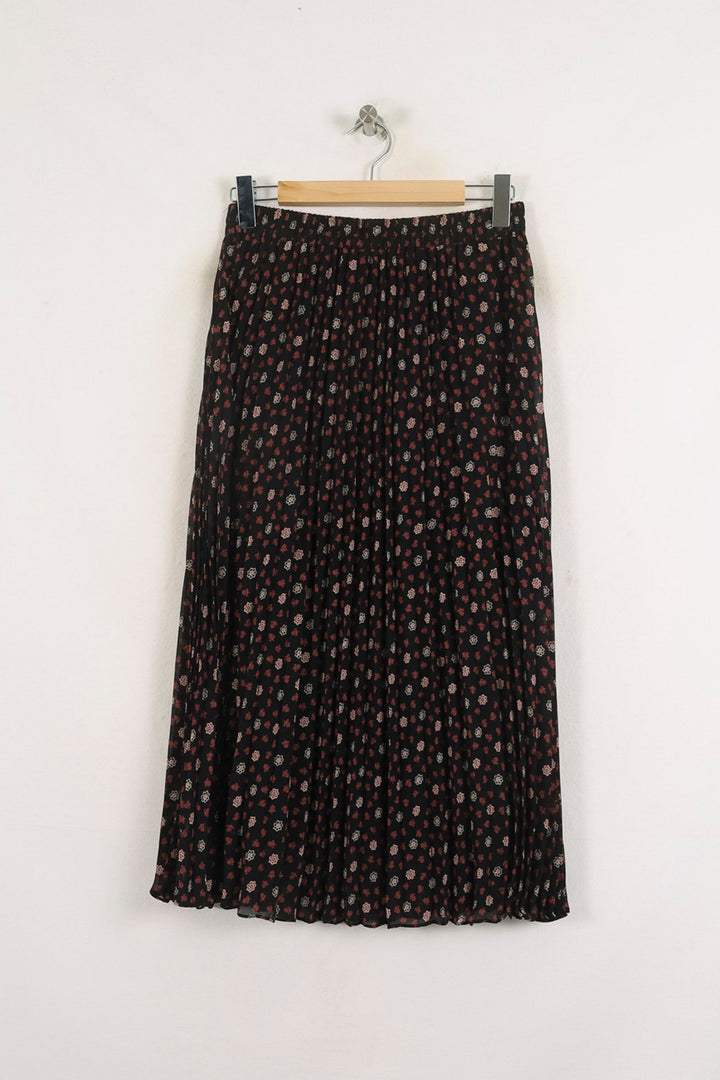 Jupe Longue Noire et Rouge - Taille L/40 de la marque Gerard Darel | PARAD56986 - Vendu par Paradigme - Image 4