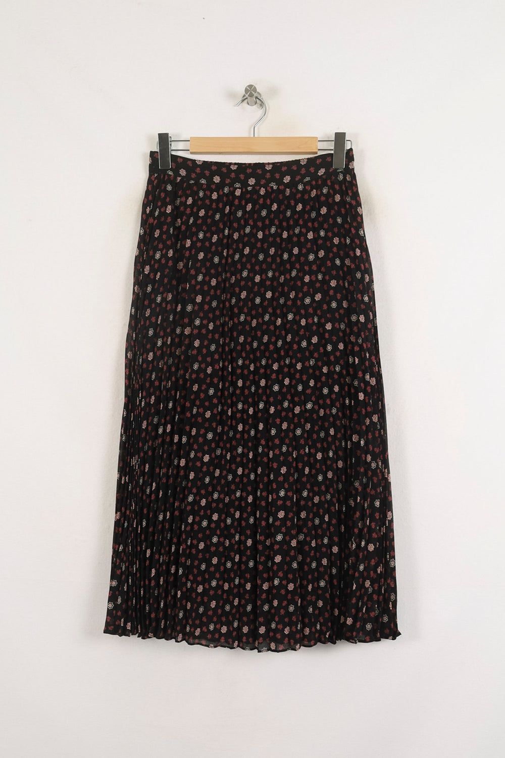 Jupe Longue Noire et Rouge - Taille L/40 de la marque Gerard Darel | PARAD56986 - Vendu par Paradigme - Image 2