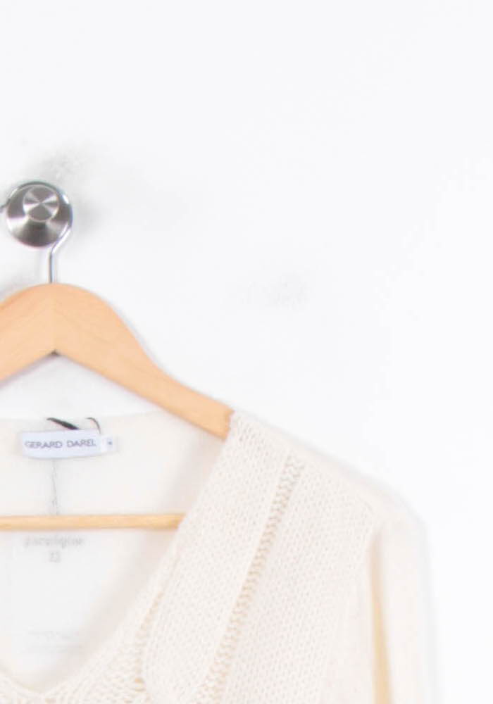 Pull Beige - Taille XL/42 de la marque Gerard Darel | PARAD56993 - Vendu par Paradigme - Image 3