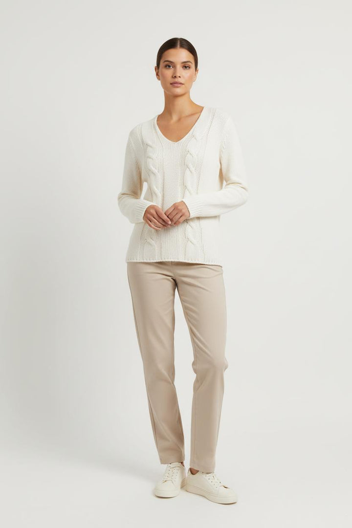 Pull Beige - Taille XL/42 de la marque Gerard Darel | PARAD56993 - Vendu par Paradigme - Image 1