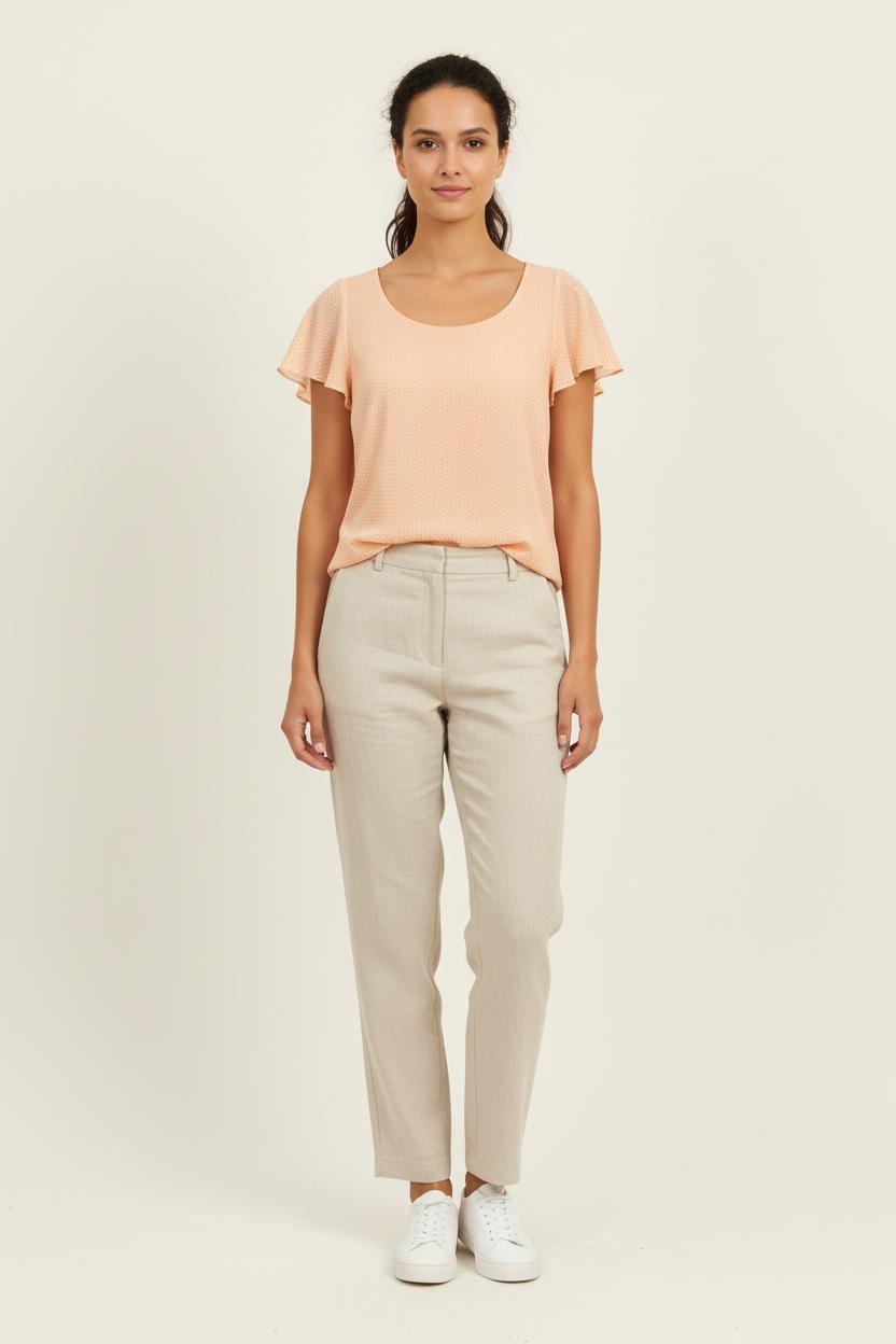Blouse Rose - Taille S/36 de la marque American Vintage | PARAD56998 - Vendu par Paradigme - Image 1