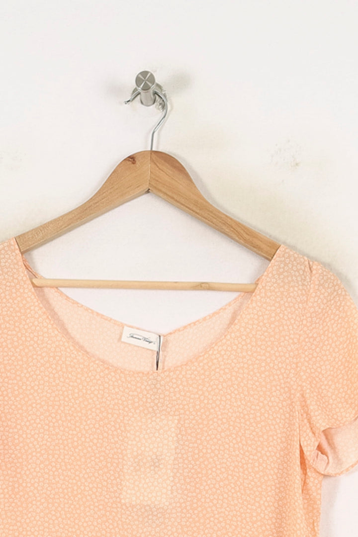 Blouse Rose - Taille S/36 de la marque American Vintage | PARAD56998 - Vendu par Paradigme - Image 2