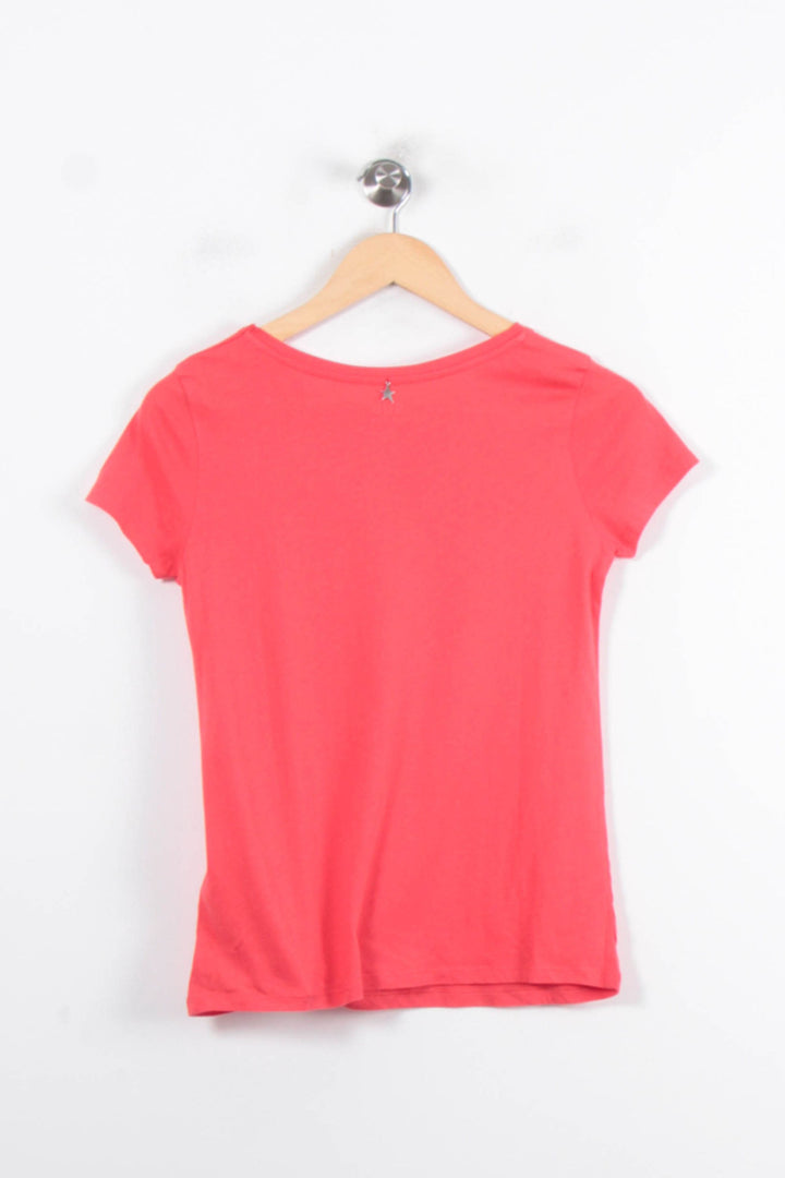 Tee-shirt Rouge - Taille XS/34 de la marque Sud express | PARAD57001 - Vendu par Paradigme - Image 4