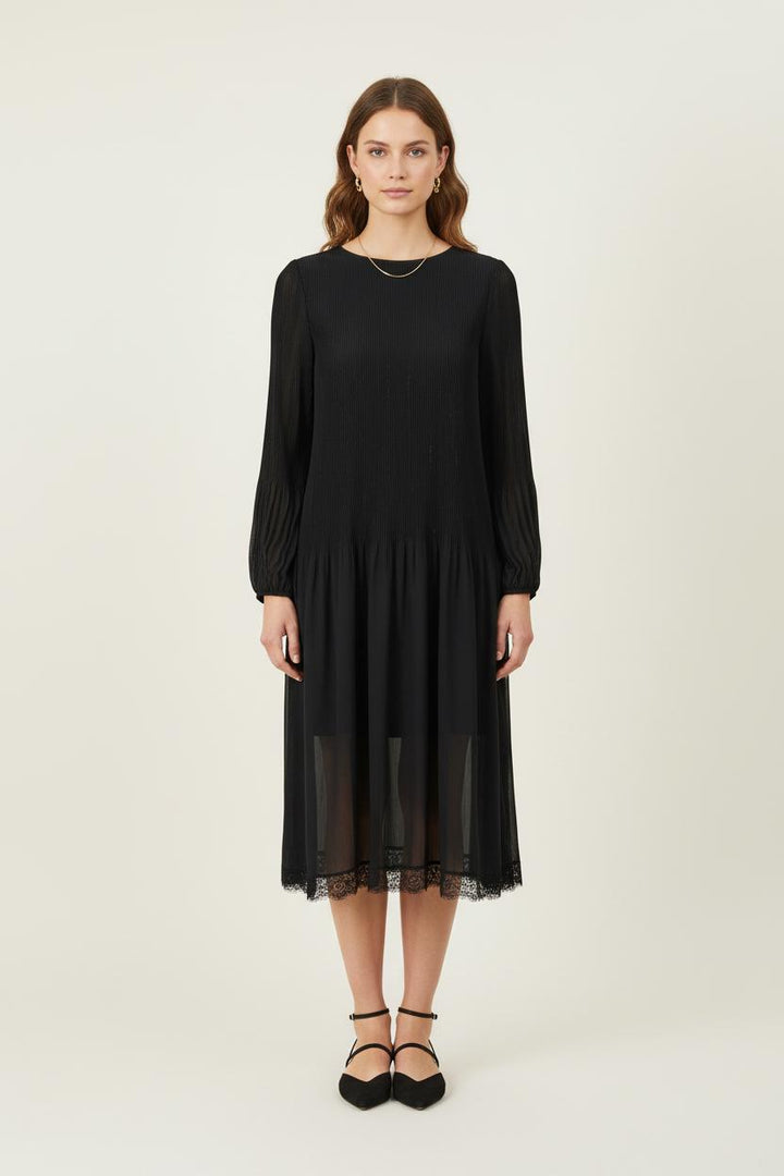Robe Noire - Taille M/38 de la marque Maje | PARAD57010 - Vendu par Paradigme - Image 1