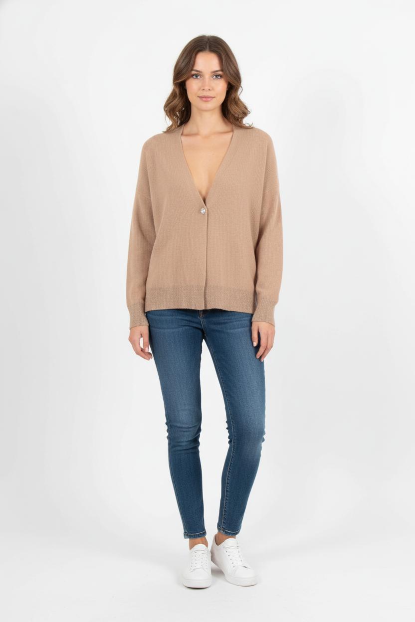 Cardigan Marron - Taille XL/42 de la marque Liu Jo | PARAD57012 - Vendu par Paradigme - Image 1
