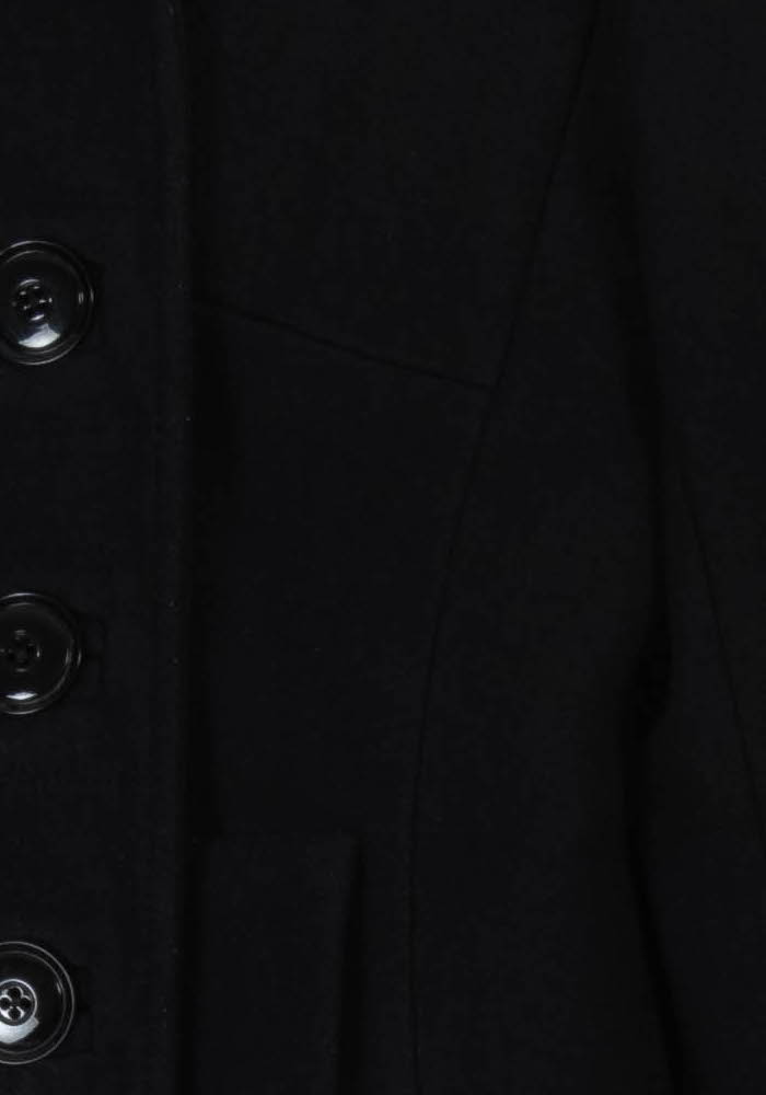 Caban Noir - Taille S/36 de la marque Caroll | PARAD57014 - Vendu par Paradigme - Image 3