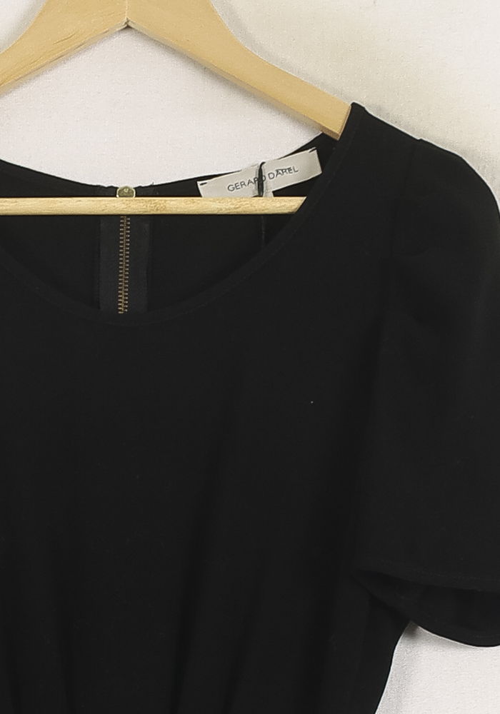 Robe Midi Noire - Taille M/38 de la marque Gerard Darel | PARAD57016 - Vendu par Paradigme - Image 3