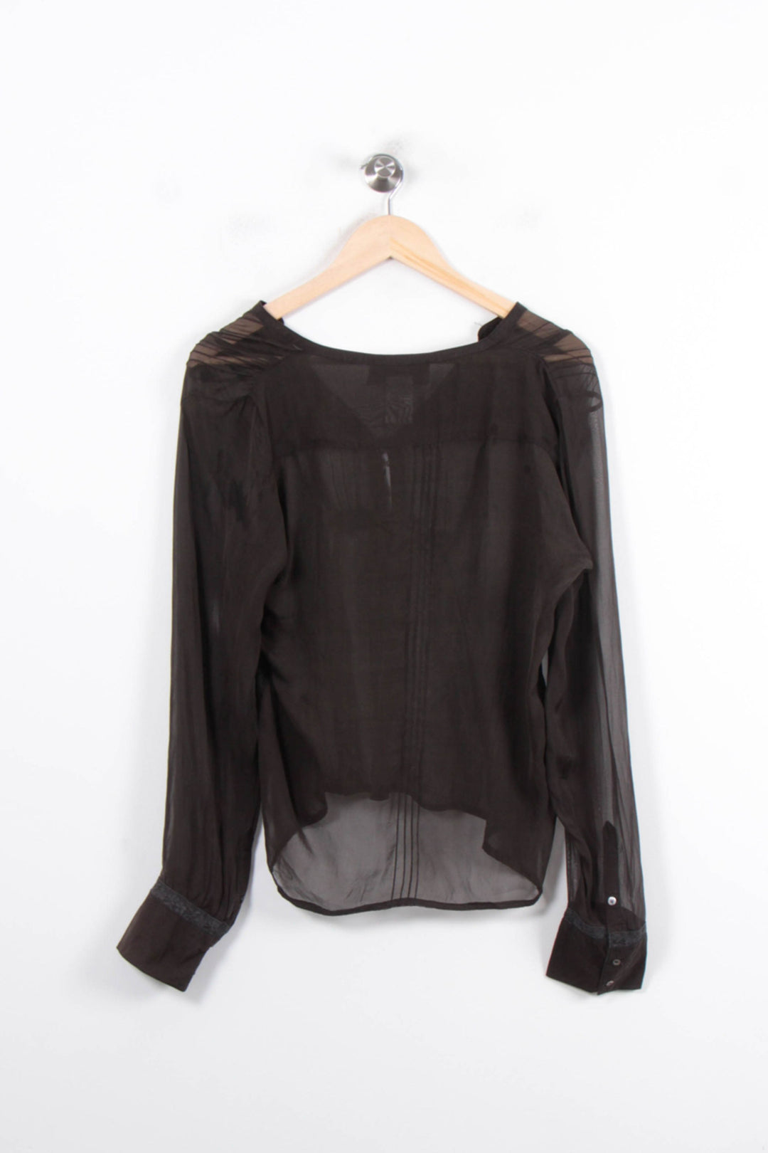 Blouse Noire - Taille M/38 de la marque Zadig&Voltaire | PARAD57017 - Vendu par Paradigme - Image 4