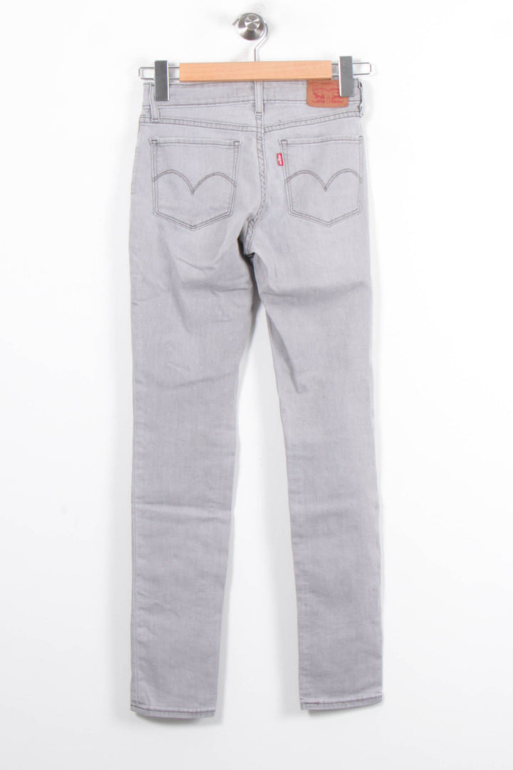 Jean Skinny Gris - Taille S/36 de la marque Levi's | PARAD57022 - Vendu par Paradigme - Image 4