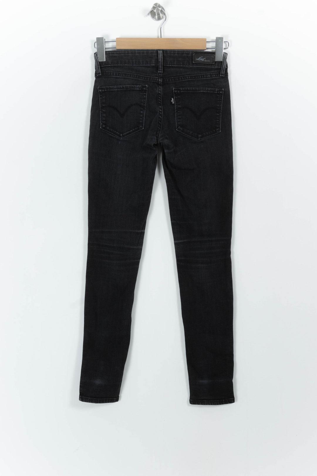 Jean Skinny Gris - Taille S/36 de la marque Levi's | PARAD57023 - Vendu par Paradigme - Image 4