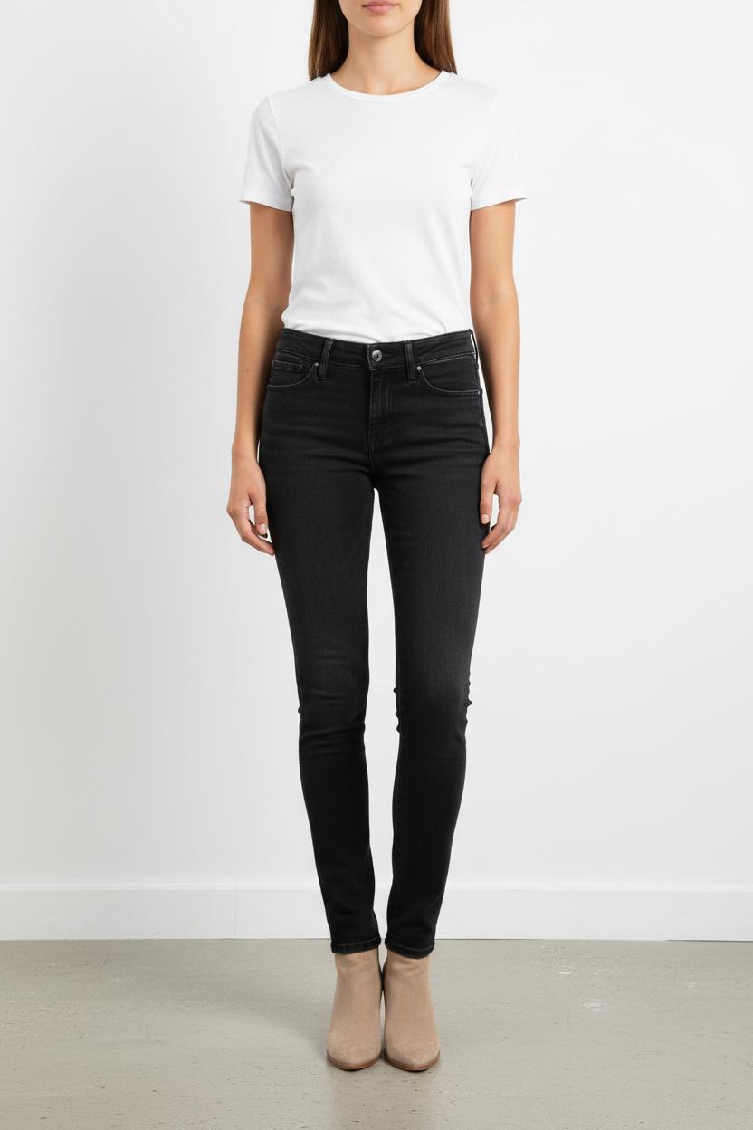 Jean Skinny Gris - Taille S/36 de la marque Levi's | PARAD57023 - Vendu par Paradigme - Image 1
