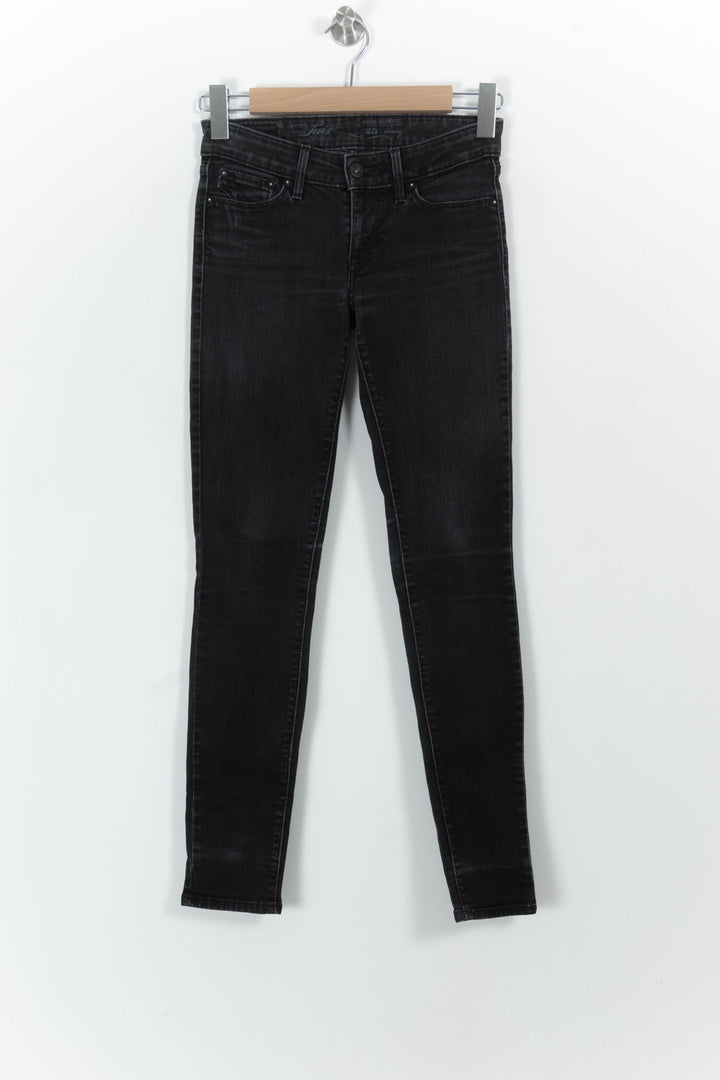 Jean Skinny Gris - Taille S/36 de la marque Levi's | PARAD57023 - Vendu par Paradigme - Image 2