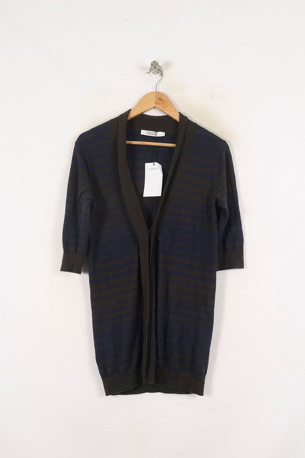 Cardigan Bleu et Marron - Taille M/38 de la marque Comptoir des Cotonniers | PARAD57028 - Vendu par Paradigme - Image 2
