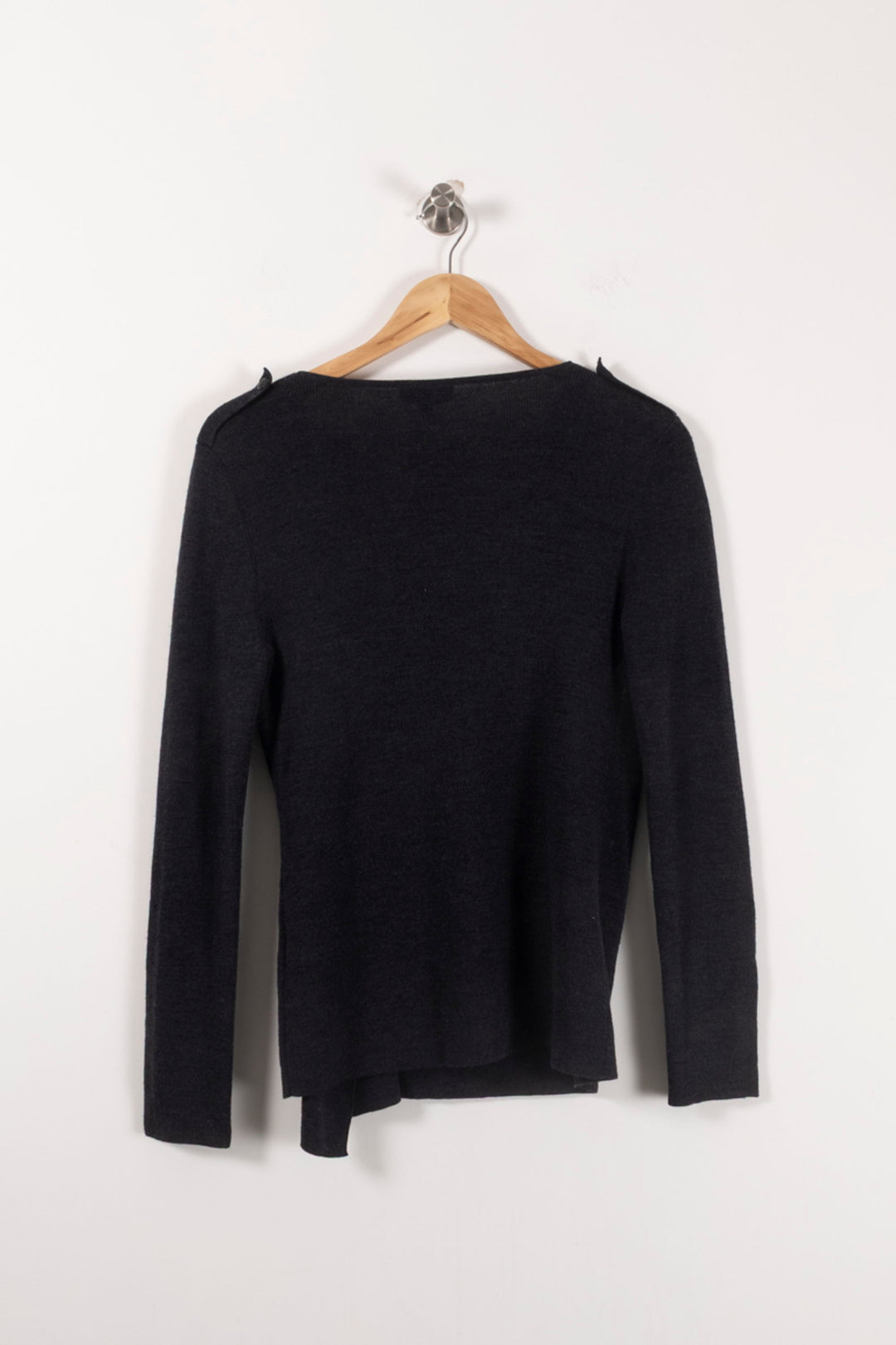 Cardigan Noir - Taille S/36 de la marque Caroll | PARAD57029 - Vendu par Paradigme - Image 4