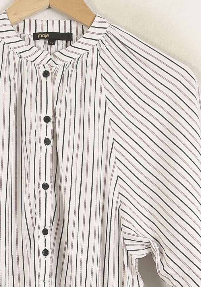 Combishort Blanc et Noir - Taille L/40 de la marque Maje | PARAD57043 - Vendu par Paradigme - Image 3