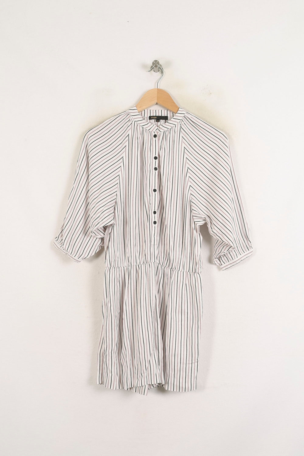 Combishort Blanc et Noir - Taille L/40 de la marque Maje | PARAD57043 - Vendu par Paradigme - Image 2